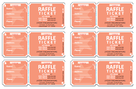 Through The Help Of Our Free Raffle Ticket Templates You Can Create Raffle Tickets That Are Raffle Ticket Template Free Raffle Tickets Template Raffle Tickets
