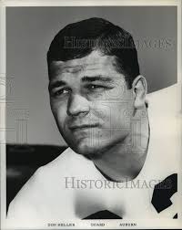 1964 Press Photo Don Heller, Guard for Auburn University Football Team
