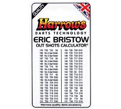 eric bristow out shots chart