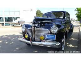 Welcome to texas classic cars we don't just sell classics; 1941 Plymouth Deluxe For Sale Classiccars Com Cc 829264