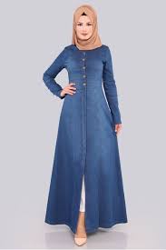 Akasya Dugmeli Kot Pardesu Ferace Msw9174 Koyu Kot Muslim Women Fashion Women