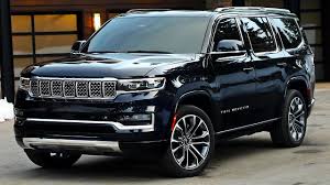 Jeep grand cherokee laredo with a lease price of $47,032: 2022 Jeep Grand Wagoneer Interior Exterior And Driving Large Luxury Suv Youtube
