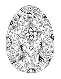 A privilege to celebrate easter, emblems of the easter with a thoughtful yet fun coloring activity. Detailed Easter Egg Coloring Pages For Adults Coloring And Drawing