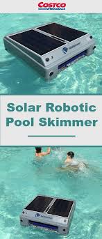 Solaskimmer Solar Robotic Pool Skimmer Solaskimmer Will Run All Day In Sunny Pools And Uses An Optional 110 Volt Charger Include Pool Skimmer Solar Pool Pool