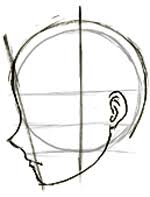 Anime Head Side View Tutorial How To Draw Anime Manga Faces Heads In Profile Side View How To Draw Step By Step Drawing Tutorials how to draw anime manga faces heads