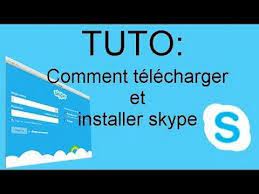 Tuto Comment Telecharger Et Installer Skype Sur Pc Gratuitement - Youtube