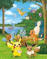 Pokemon Picnic Cute Pokemon Wallpaper Pokemon Pokemon Pictures