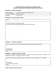 Download as pdf, txt or read online from scribd. Borang Laporan Harian Bdr