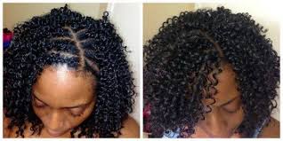 I Like This Braiding Pattern Better For Crotchet Braids The Part Looks More Natura Curly Crochet Hair Styles Crochet Hair Styles Freetress Natural Hair Styles