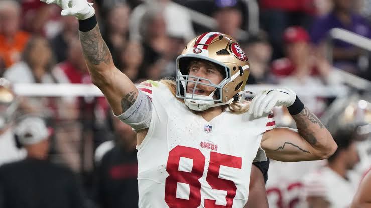 George Kittle agrees to an extension with the 49ers that makes him the  highest-paid tight end ever | NEWS10 ABC