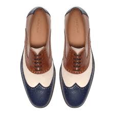 Wing Tip Broque 3 Coloured Zara Brogue Oxford Shoes Oxford Shoes Heels Dapper Shoes