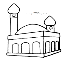 Demikianlah yang bisa kami sajikan terkait dengan 27 gambar sketsa mewarnai masjid terbaru 2017. Gambar Masjid Sederhana Untuk Mewarnai
