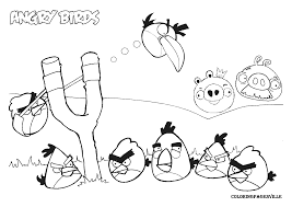 These spring coloring pages are sure to get the kids in the mood for warmer weather. Free Angry Birds Coloring Pages For Kids Coloring Library