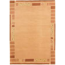 Nepal teppich punakha reine schurwolle neu ovp ebay.de. Carpetfine Handgefertigter Teppich Nepal Jaipur Aus Wolle In Orange Wayfair De