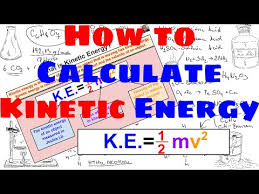 How To Calculate Kinetic Energy Youtube