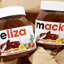 Print your own nutella label. Personalized Nutella Jars Where To Buy Custom Nutella Jars