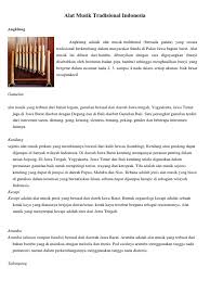 Satu senar celempung disetel dengan menggunakan nada pelog, dan satunya lagi disetel dengan nada slendro. Alat Musik Tradisional Indonesia