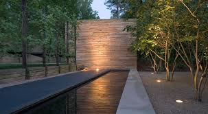 A Minimalist Interpretation Of An Italian Terraced Garden Serviceberry Trees In A Quincunx Pattern Terrace Garden Landscape Lighting Design Landscape Lighting