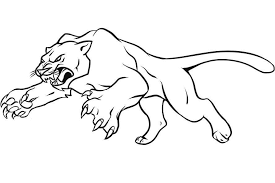 Blank coloring pages best of blank person coloring pages viranculture. Great Panther Coloring Page Free Printable Coloring Pages For Kids
