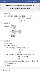Maybe you would like to learn more about one of these? Contoh Soal Unbk Matematika Smp 2019 Dan Pembahasannya Cara Golden