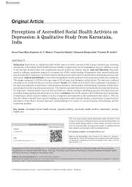 Writing style for informal letters. Pdf Perceptions Of Accredited Social Health Activists On Depression A Qualitative Study From Karnataka India