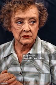 Pictured is Bette Davis in the made for television movie, WHITE MAMA....  News Photo
