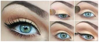 eye makeup in five steps to protect the