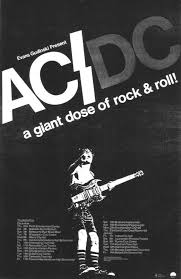 Ac Dc Tour Poster Tour Posters Acdc Poster Music Poster