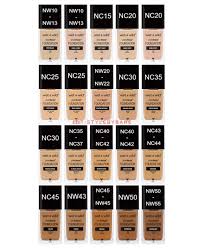 Maccosmetics To Wetnwildbeauty Photofocus Foundation Shade