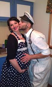 An accident leads to more than i'd bargained for. Couple S Halloween Costume 50s Pregnant Housewife And The Milkman Pregnant Halloween Costumes Pregnant Halloween Family Halloween Costumes