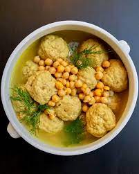 Gondi (Persian Chickpea Dumpling Stew with Chicken) - Proportional Plate