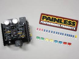 Mini Fuse Blocks Fuse Panels With Power Distribution Ce Auto Electric Supply In 2020 Fuse Panel Really Cool Stuff Fuses