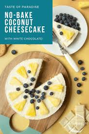 This particular white chocolate cheesecake will be enjoyed at a class lunch to mark the end of the term. Extra Special No Bake Coconut Cheesecake A Mummy Too
