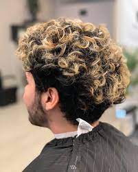 29 Of The Best Curly Hairstyles For Men Haircut Ideas Curly Hair Trends Curly Hair Styles Blonde Tips