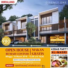 Find the brand's signature colour scheme of black and white and look out for big logos too. Wiraland Property Group Save The Date Jadikan Akhir Pekan Anda Lebih Berkesan Dengan Sensasi Arabian Cuisine Kebab Al Masri Gratis Hanya Di Open House Rumah Contoh Givency One Hari Tanggal Minggu 18 03 2018