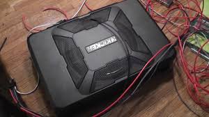 Building a ported subwoofer box for deep bass!!! How To Install Powered Subwoofer Start To Finish Youtube