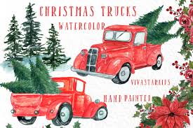 You may also like concrete mixer semi truck or semi truck wheel clipart! Christmas Truck Clipart Graphic By Vivastarkids Creative Fabrica