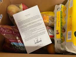 Trump apparently sent the letter after receiving fierce blowback for clearing the way for turkey's president donald trump warned president recep tayyip erdoğan of turkey against being a tough. Nonprofit Responds To Food Boxes Including Letter Signed By Trump