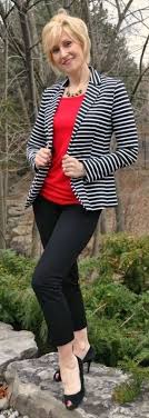 Save 5% with coupon (some sizes/colors) White Striped Blazer Outfit Cheap Online