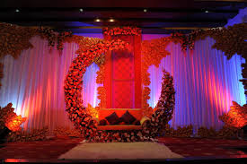 Moon And Roses Inspired Wedding Stage Wedding Stage Decorations Stage Decorations Wedding Flower Decorations
