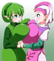 Rule34 - If it exists, there is porn of it  princess zelda, saria, young  zelda  949406