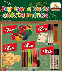 Chedraui Para Este Regreso A Clases De Los Estudiantes Tiene Preparado Un Folleto De Ofertas Especial En Articulos Escolares Folletos Regreso A Clases Regreso
