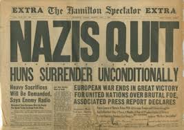 Looking for great deals on top products? V E Day Newspaper Headlines 70 Years Ago Today Matthew S Island
