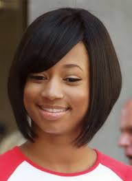 Black Bob Hairstyles With Side Bangs Short Bob Haircut Bob Hairstyles Short Hair Styles For Round Faces Short Hair Styles