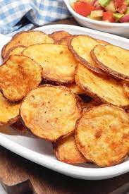 Oven Baked Potato Slices Recipe Slices Recipes Recipes Cooking Recipes