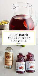 An easy cocktail to make by the glass or by the pitcher. Memorize These 5 Ridiculously Simple 3 Ingredient Pitcher Cocktails In 2021 Pitcher Cocktails Vodka Pitcher Pitcher Drinks