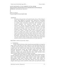 Mengenalpasti sumber sumber sejarah yang tepat dan benar. Https Media Neliti Com Media Publications 22934 Id Analisis Karya Tulis Skripsi Tugas Akhir Mahasiswa Program Studi Administrasi Pe Pdf