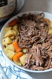 In a large bowl, toss the potatoes, carrots, and onion with remaining 2 tbsp oil. The Best Instant Pot Pot Roast A Mind Full Mom