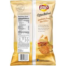 small bag of baked lays chips calories