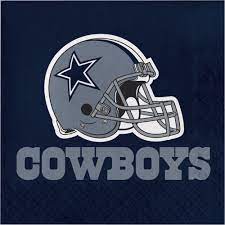 48ct Dallas Cowboys Football Napkins Dallas Cowboys Wallpaper Dallas Cowboys Party Dallas Cowboys